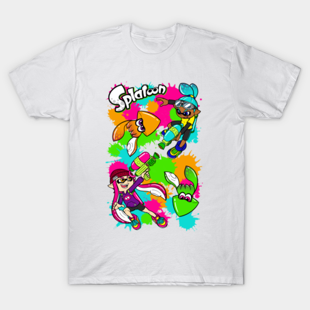 splatoon shirts in game